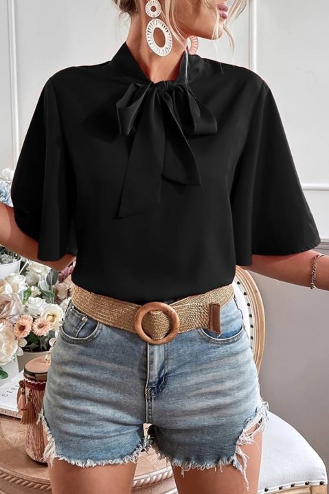 Bluzka LANEFONA BLACK, Kolor : czarny, IVET.PL - Modna odzież