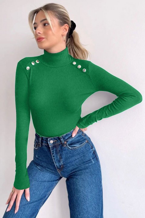 Bluzka KOLSIETA GREEN, Kolor : zielony, IVET.PL - Modna odzież