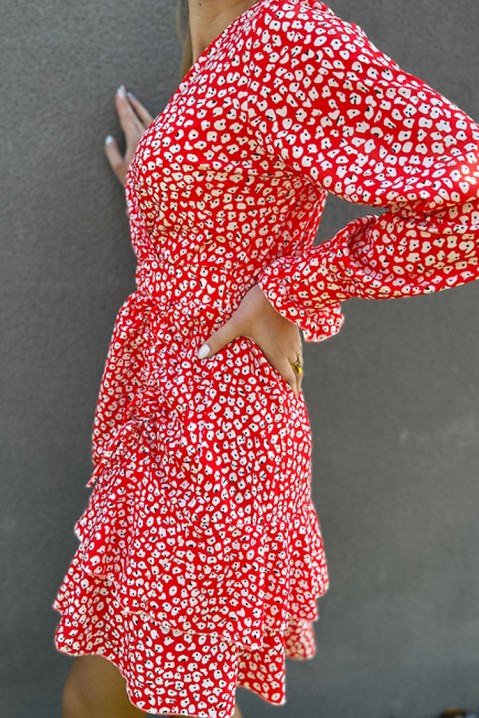Sukienka DOVELPA RED, Kolor : czerwony, IVET.PL - Modna odzież