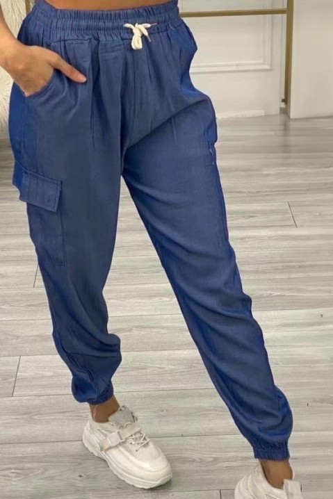 Spodnie RODRELSA BLUE, Kolor : denim, IVET.PL - Modna odzież
