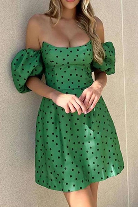 Sukienka BOMBETA GREEN, Kolor : zielony, IVET.PL - Modna odzież