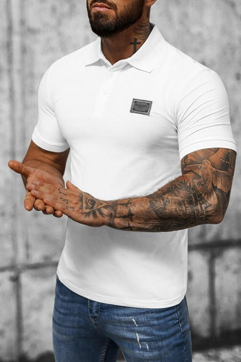 T-shirt FREBOLFO WHITE, Kolor : biały, IVET.PL - Modna odzież