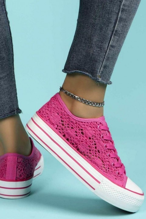Trampki LACY FUCHSIA, Kolor : fuksja, IVET.PL - Modna odzież