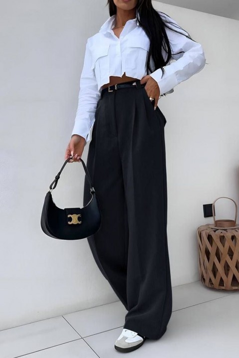Spodnie LORONGA BLACK, Kolor : czarny, IVET.PL - Modna odzież