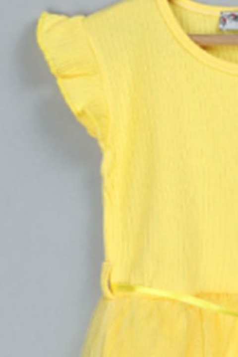 Sukienka ADOREMI, Kolor : żółty, IVET.PL - Modna odzież