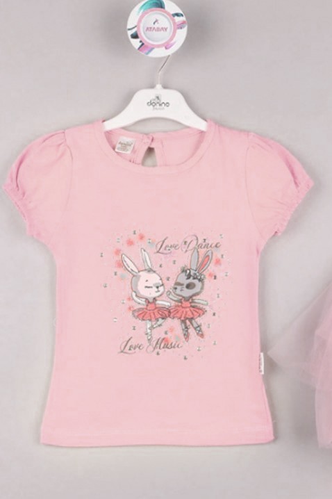 Komplet dla dziewczynki MORDINI, Kolor : różowy, IVET.PL - Modna odzież