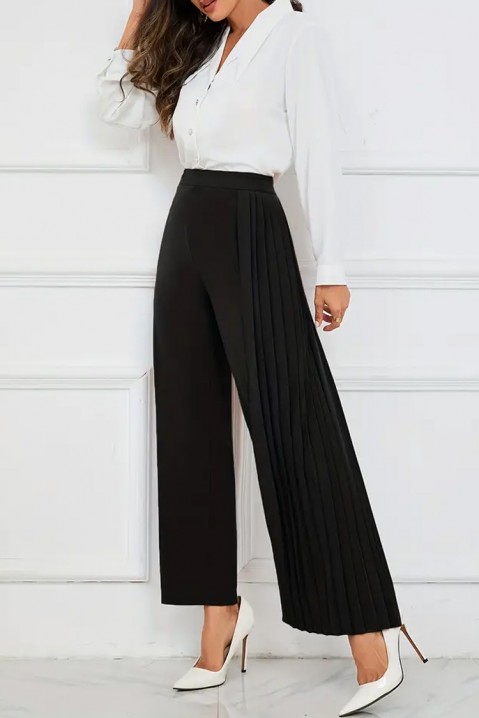 Spodnie ACELORA BLACK, Kolor : czarny, IVET.PL - Modna odzież