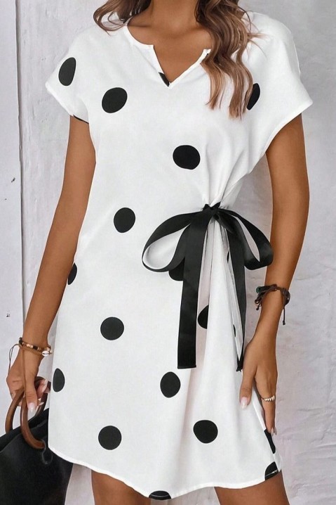 Sukienka TOKSARA WHITE, Kolor : biały, IVET.PL - Modna odzież