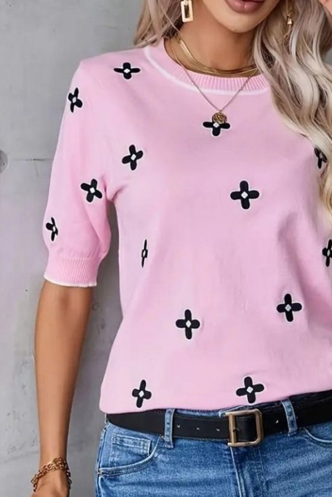 Bluzka STELORA PINK, Kolor : różowy, IVET.PL - Modna odzież