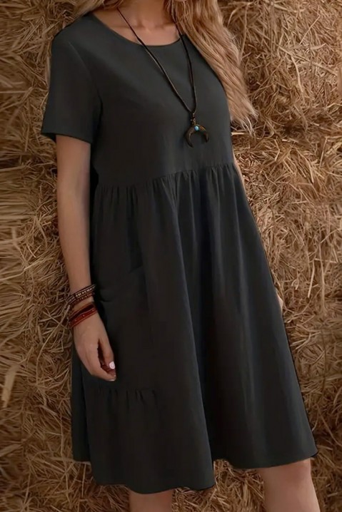 Sukienka KOMERFA BLACK, Kolor : czarny, IVET.PL - Modna odzież