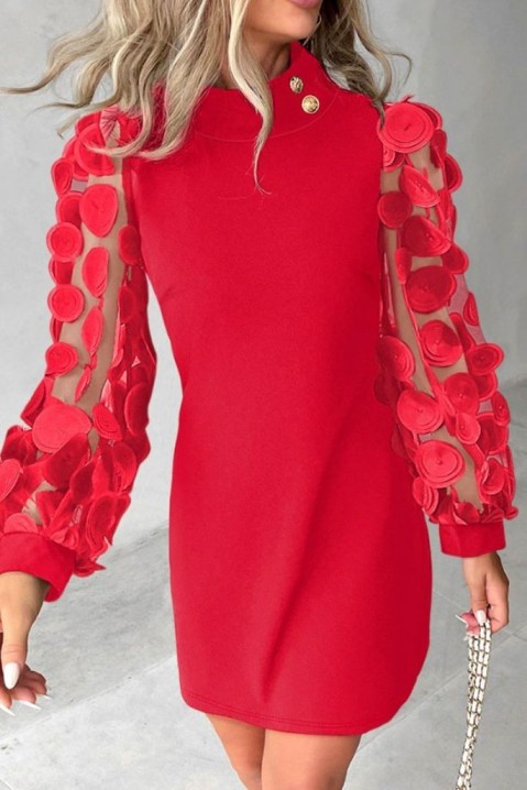 Sukienka RINGOLA RED, Kolor : czerwony, IVET.PL - Modna odzież