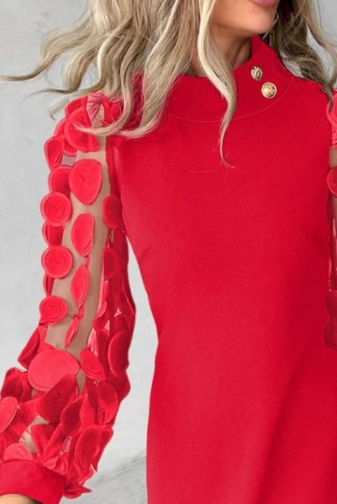 Sukienka RINGOLA RED, Kolor : czerwony, IVET.PL - Modna odzież