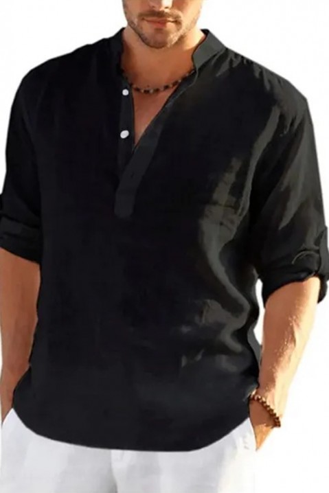 Koszula RENFILDO BLACK, Kolor : czarny, IVET.PL - Modna odzież