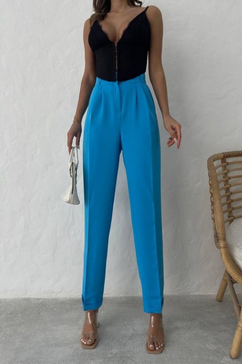 Spodnie VENTITA BLUE, Kolor : chabrowy, IVET.PL - Modna odzież