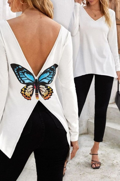 Bluzka MOLINSA WHITE, Kolor : biały, IVET.PL - Modna odzież