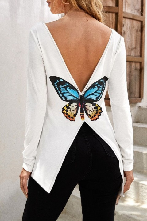 Bluzka MOLINSA WHITE, Kolor : biały, IVET.PL - Modna odzież