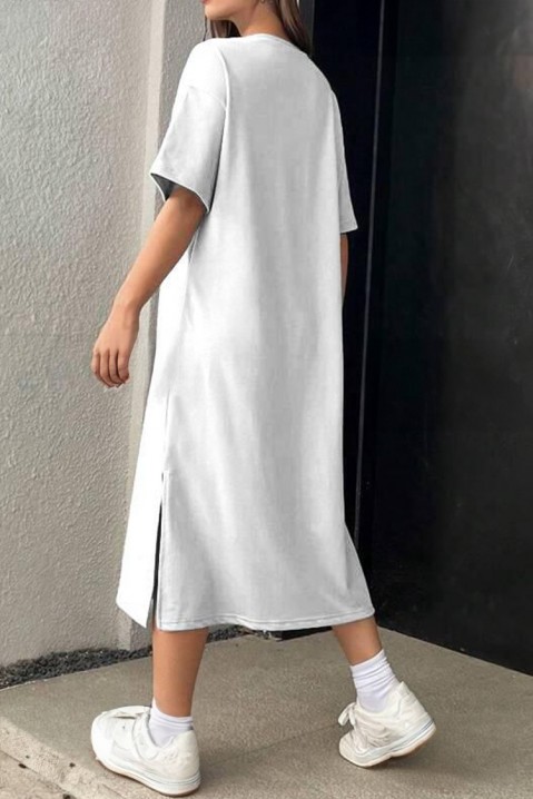 Sukienka SIOLFEDA WHITE, Kolor : biały, IVET.PL - Modna odzież