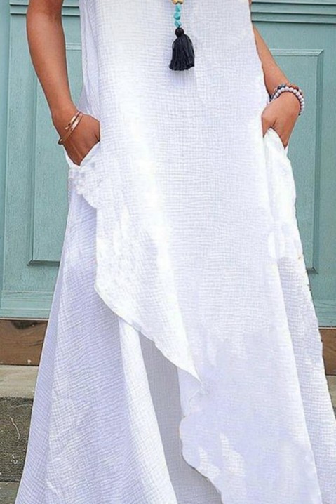 Sukienka ZARMEONA, Kolor : biały, IVET.PL - Modna odzież