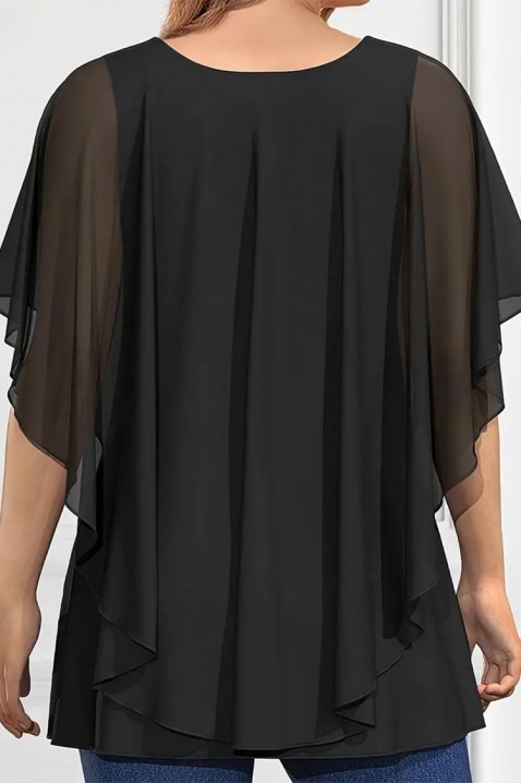 Bluzka FELOLRA BLACK, Kolor : czarny, IVET.PL - Modna odzież