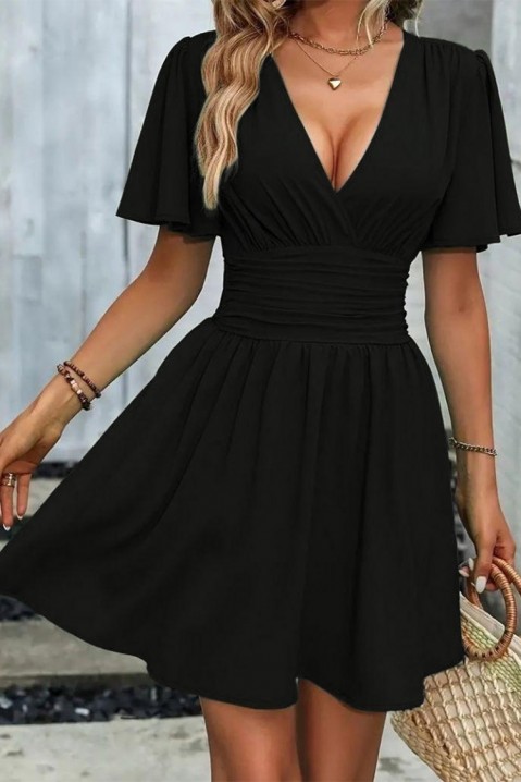 Sukienka ZEMOLFA BLACK, Kolor : czarny, IVET.PL - Modna odzież