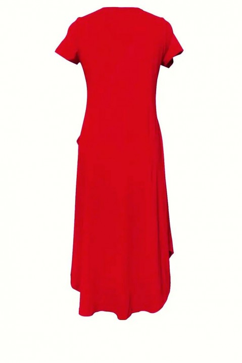Sukienka DELSENA RED, Kolor : bordowy, IVET.PL - Modna odzież