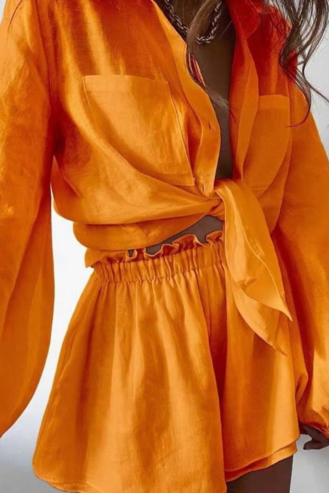 Komplet GRENDILFA ORANGE, Kolor : pomarańczowy, IVET.PL - Modna odzież