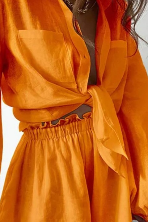 Komplet GRENDILFA ORANGE, Kolor : pomarańczowy, IVET.PL - Modna odzież