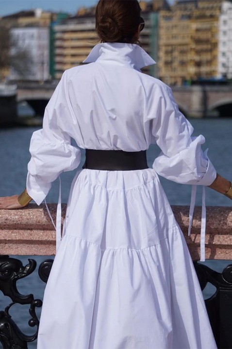 Sukienka AMISANA, Kolor : biały, IVET.PL - Modna odzież
