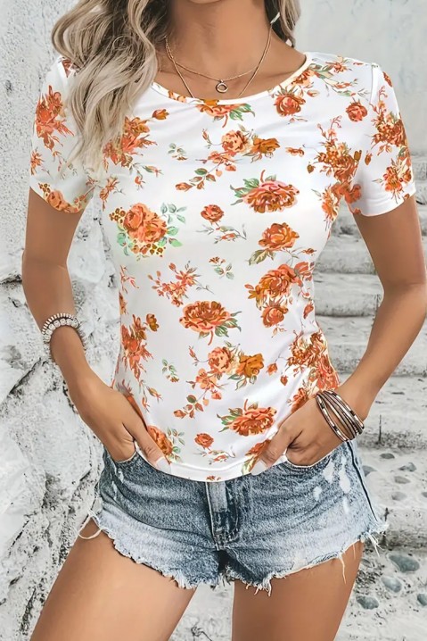 T-shirt BIONDEFA ORANGE, Kolor : pomarańczowy, IVET.PL - Modna odzież