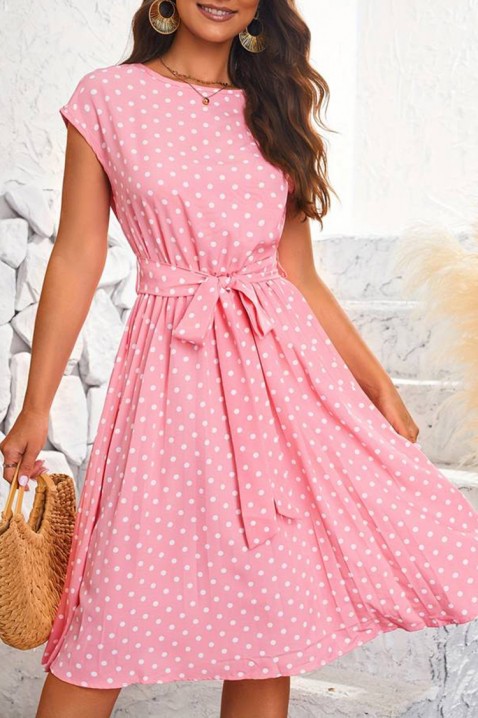 Sukienka TRINOLSA PINK, Kolor : różowy, IVET.PL - Modna odzież