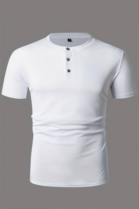 T-shirt BRUNETO WHITE, Kolor : biały, IVET.PL - Modna odzież