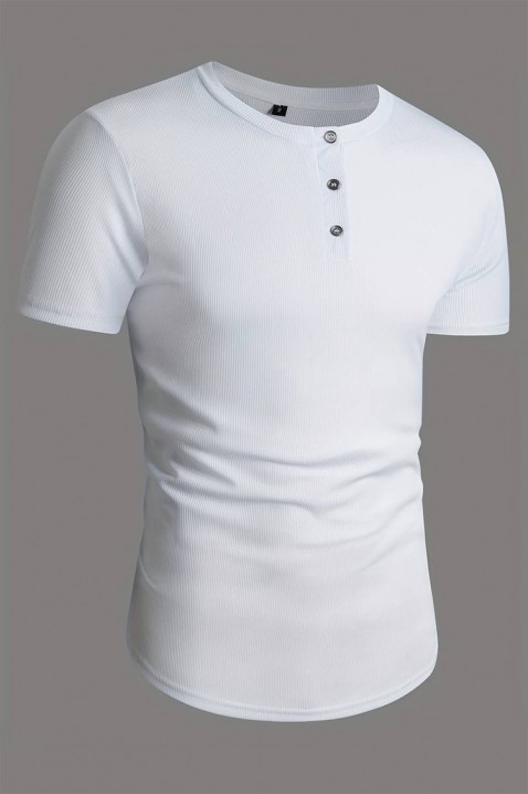 T-shirt BRUNETO WHITE, Kolor : biały, IVET.PL - Modna odzież