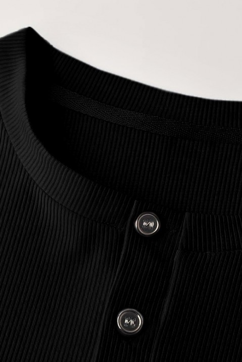T - shirt BRUNETO BLACK, Kolor : czarny, IVET.PL - Modna odzież