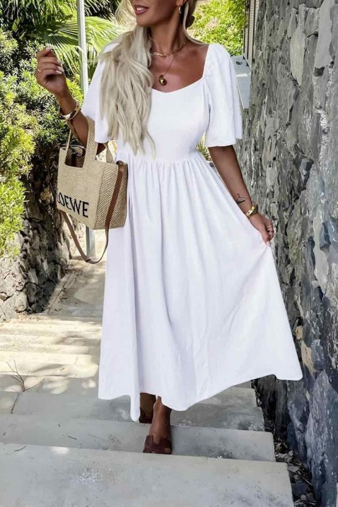 Sukienka PERIANA WHITE, Kolor : biały, IVET.PL - Modna odzież