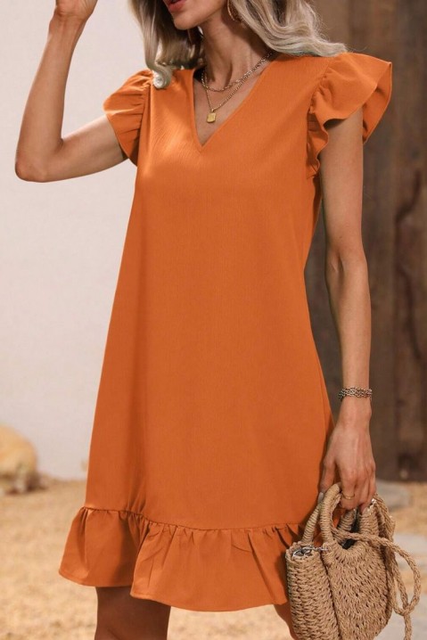 Sukienka LOTIANA ORANGE, Kolor : pomarańczowy, IVET.PL - Modna odzież