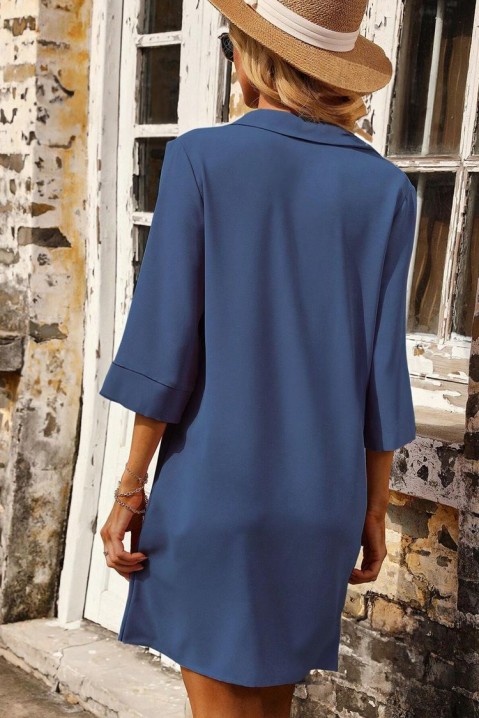 Sukienka FROTINA BLUE, Kolor : chabrowy, IVET.PL - Modna odzież