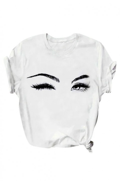 T-shirt ELERITA, Kolor : biały, IVET.PL - Modna odzież