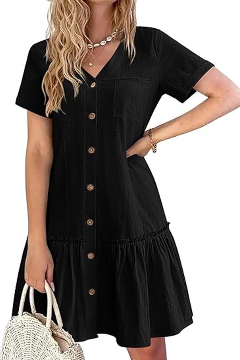 Sukienka GARMOLDA BLACK, Kolor : czarny, IVET.PL - Modna odzież