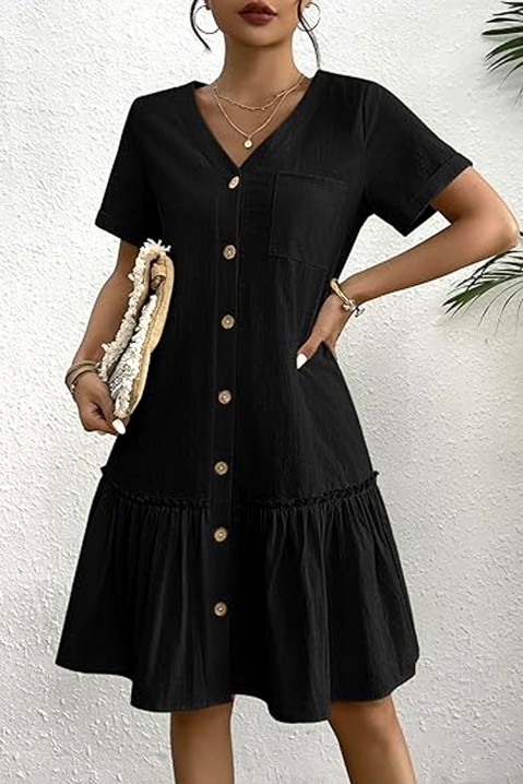 Sukienka GARMOLDA BLACK, Kolor : czarny, IVET.PL - Modna odzież
