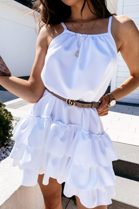Sukienka MERTOLFA WHITE, Kolor : biały, IVET.PL - Modna odzież