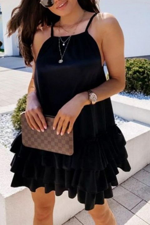 Sukienka MERTOLFA BLACK, Kolor : czarny, IVET.PL - Modna odzież