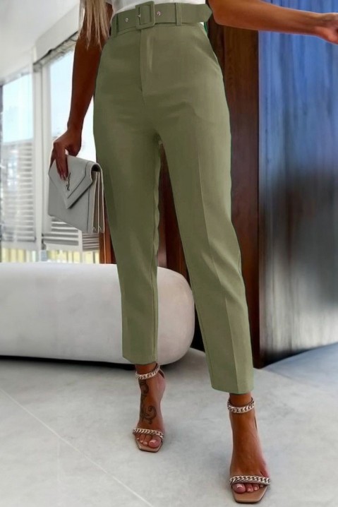 Spodnie FLOSINA KHAKI, Kolor : khaki, IVET.PL - Modna odzież