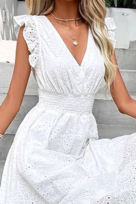 Sukienka FODEALSA, Kolor : biały, IVET.PL - Modna odzież