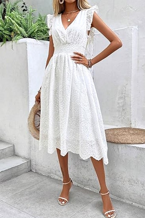 Sukienka FODEALSA, Kolor : biały, IVET.PL - Modna odzież