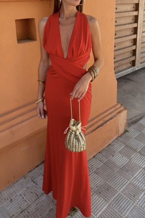 Sukienka LONFELA RED, Kolor : czerwony, IVET.PL - Modna odzież