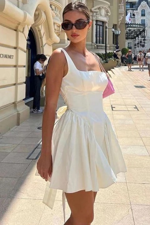 Sukienka TOIMELFA WHITE, Kolor : biały, IVET.PL - Modna odzież