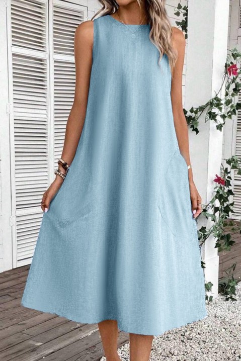 Sukienka METRILZA BLUE, Kolor : chabrowy, IVET.PL - Modna odzież