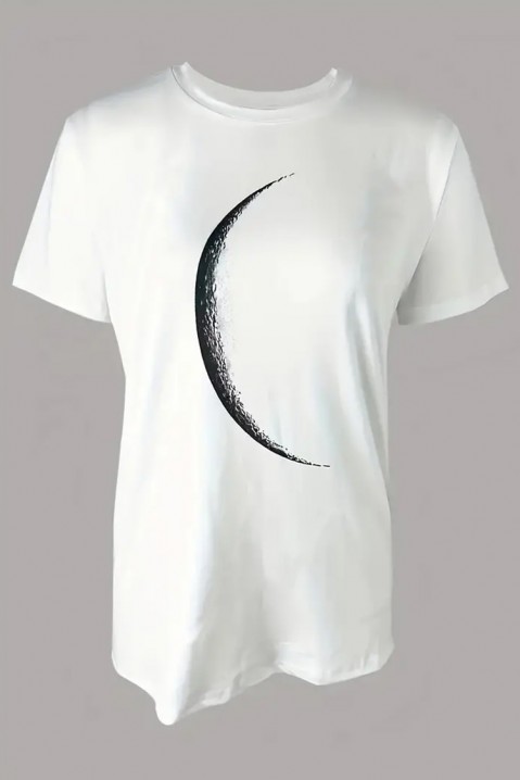 T-shirt DANIERFA WHITE, Kolor : biały, IVET.PL - Modna odzież