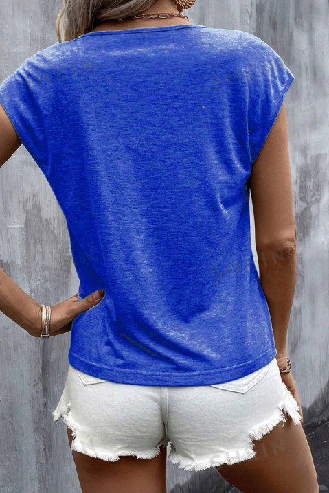 T-shirt NIOMEGA BLUE, Kolor : chabrowy, IVET.PL - Modna odzież