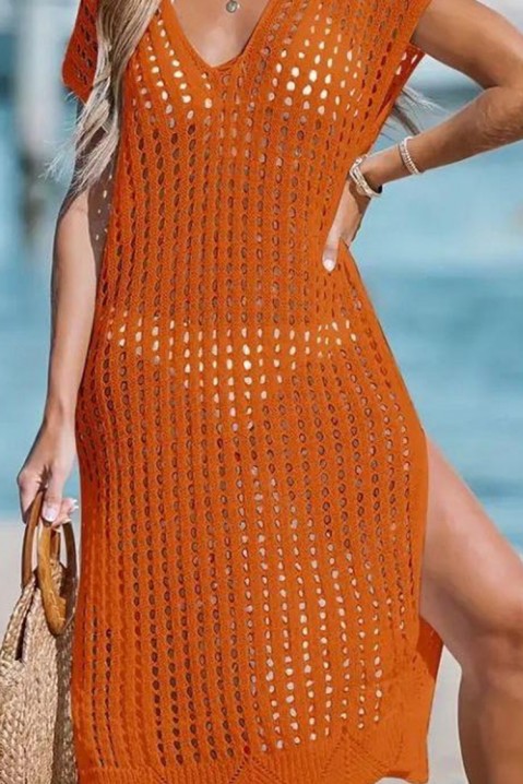 Sukienka plażowa ROMZELDA ORANGE, Kolor : pomarańczowy, IVET.PL - Modna odzież